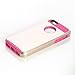 iPhone SE Case, Lumsing Hard&Soft Impact Hybrid Combo Armor Resistance Case Rubberized Silicone Cover For Apple iPhone SE 5SE 5S 5 Case