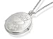 Double Hearts Silver Locket