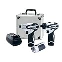10.8V 1/4" Hex Drill, Impact Driver & Light Kit