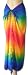 Full Size Pareo: Opaque Double Rainbow