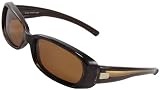 Nike Sera.P Womens Sunglasses, EV0150-201, Translucent El Dorado Brown Frame/ Brown Max Polarized Lenses