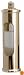 E.S. Sorensen Stormglass Weather Change Predictor (Brass)