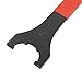 Wrench - TOOGOO(R) Red Rubber Coated Black Precision ER-32 Collet Wrench CNC Milling
