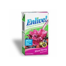 Enlive! 6.75 oz., 27/Case - Mixed Berry