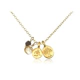 Satya Jewelry Quest for Truth Om 24k Yellow Go