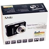 Hi-Touch C-70 7.0 Megapixel Omni-Directional Digital Camera, 3x Optical, 4x Digital Zoom, 2.5 LTPS LCD