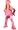 Indygo Artwear Paris Plum Velour Crossover Set 4