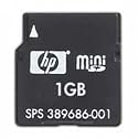 HP - Flash memory card - 1 GB - miniSD