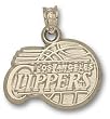 Los Angeles Clippers Logo 5/8". Charm/Pendant -14K/10K, Stainless Steel or Gold Plated
