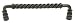 Top Knobs- Normandy Collection M674 Twisted Bar Handle in Patine Black