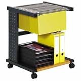 Smead Flexistand Single-Width Rolling File with Shelf