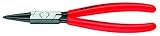 KNIPEX(クニペックス) 4413-J4 穴用スナップリングプライヤー 直