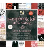 Scrapbook Kit In A Stack 12''X12'' Pad-Wedding