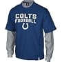 Indianapolis Colts Splitter Layered Long Sleeve T-Shirt - Large