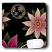 Lee Hiller Designs Holidays Christmas - Happy Holidays City Girl Poinsettias - Mouse Pads