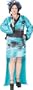 Teal Passion Dragon Fancy Dress Costume (adult plus size 18-22)