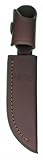 Woodsman Cocobola Sheath- Brown Leather - Knife Accessories - Sheaths