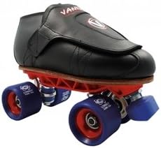 Skate Out Loud-Vanilla Freestyle Sunlite Lowboy Derby Skates-Boot Color:White|Toe Stop Color:Black|Wheel Size:62mm x 44mm|Plate Color:Pink|Size:11