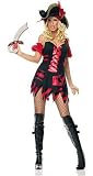 Treasure Hunt Captain Pirate Girl Sexy Halloween Costume