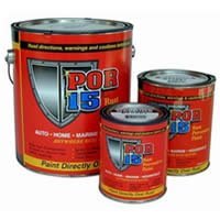 POR-15 BLACK PAINT RUST PREVENTIVE PAINT - PINT