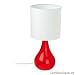 Paulmann Lotta Tischleuchte max.1x40W E14 Rot