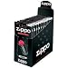 Zippo Flint Cards (6 Flints Per Card, Pack of 24)