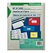 Avery PRES-a-ply - Address labels - white - 25 pcs.