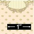 1:24 Scale Cherubs Dollhouse Wallpaper