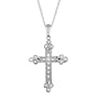 Diamond Cross Pendant 1/10ctw