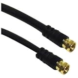 C2G / Cables to Go 29132 Value Series F-type RG6 Coaxial Video Cable (6 Feet, Black)