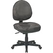Contemporary Swivel Chair with Flex Back In Charcoal Finish By Office Star