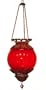 Red Handblown Lamp