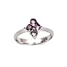 Jewelry : Sterling Silver Baby Ring with Amethyst CZ - Sizes: 1-4