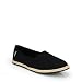 Classic Espadrilles Lined Flats Shoes Black
