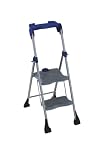 Cosco World's Greatest Two-Step Steel Platform Work Deck, Platinum/Blue #11-380PGB