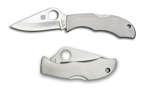 Spyderco Ladybug 3 Stainless Steel Plain Edge Knife Spyderco Ladybug 3 Stainless Steel Plain Edge Knife