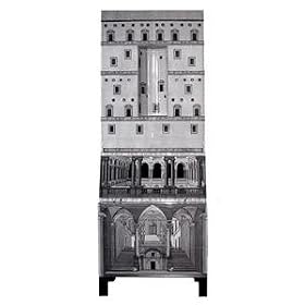 "architettura" trumeau by gio ponti and piero fornasetti