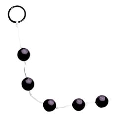 Analkette "Black Pearls"