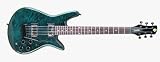 Spector ARC6 Pro Bass Guitar (Black/Teal)