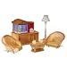 Calico Critters Family Room with Aquarium