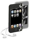 CASE LOGIC ITS-1-GC IPOD TOUCH SILICONE CASE, 2 PK (DARK GRAY/CLEAR)