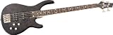 Rogue LX400 Series III Pro Electric Bass Guitar Trans Black