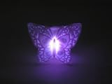 New Color Butterfly 2pc Romantic Christmas Gift Changing LED Candle Lights