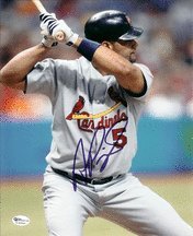 Albert Pujols Autographed St. Louis Cardinals 