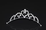 Stuning heart design comb Tiara