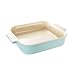 Le Creuset Stoneware Square Dish, Satin Blue, 23 cm