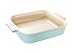 Le Creset Stoneware Square Dish - Satin Blue 23cm