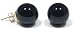 Jewelry : 14k Yellow Gold 12mm Black Onyx Stud Earrings