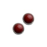 Search : Red Sea Bamboo Button Earrings