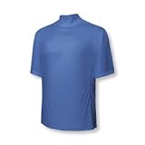 Adidas 2008 Men's ClimaCool Short Sleeve Golf Mock T-Shirt - True Blue - 072878 (M)